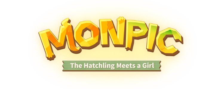 MONPIC -The Tiny Dragon meets a Girl-